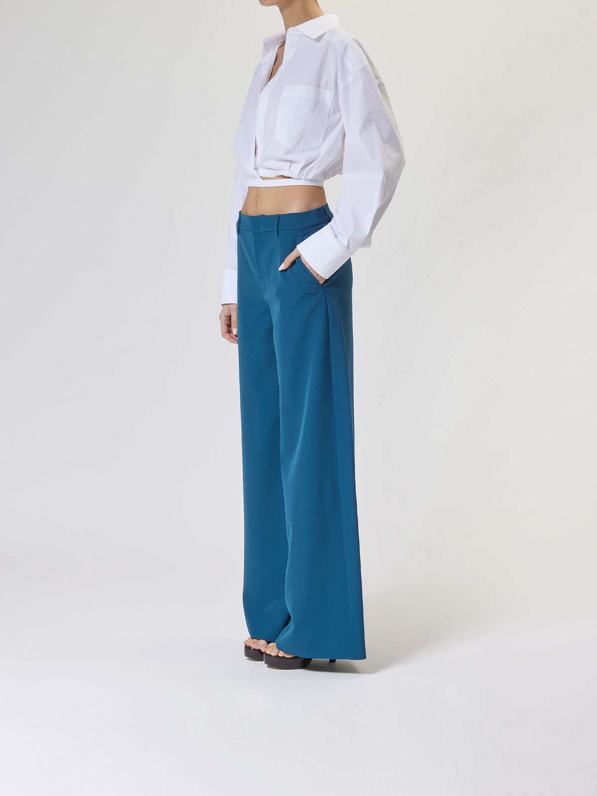 Wide pants 251K1033932250320 (MOSCHINO JEANS / パンツ ) | MOSCHINO JEANS (モスキーノ ジーンズ)(2)
