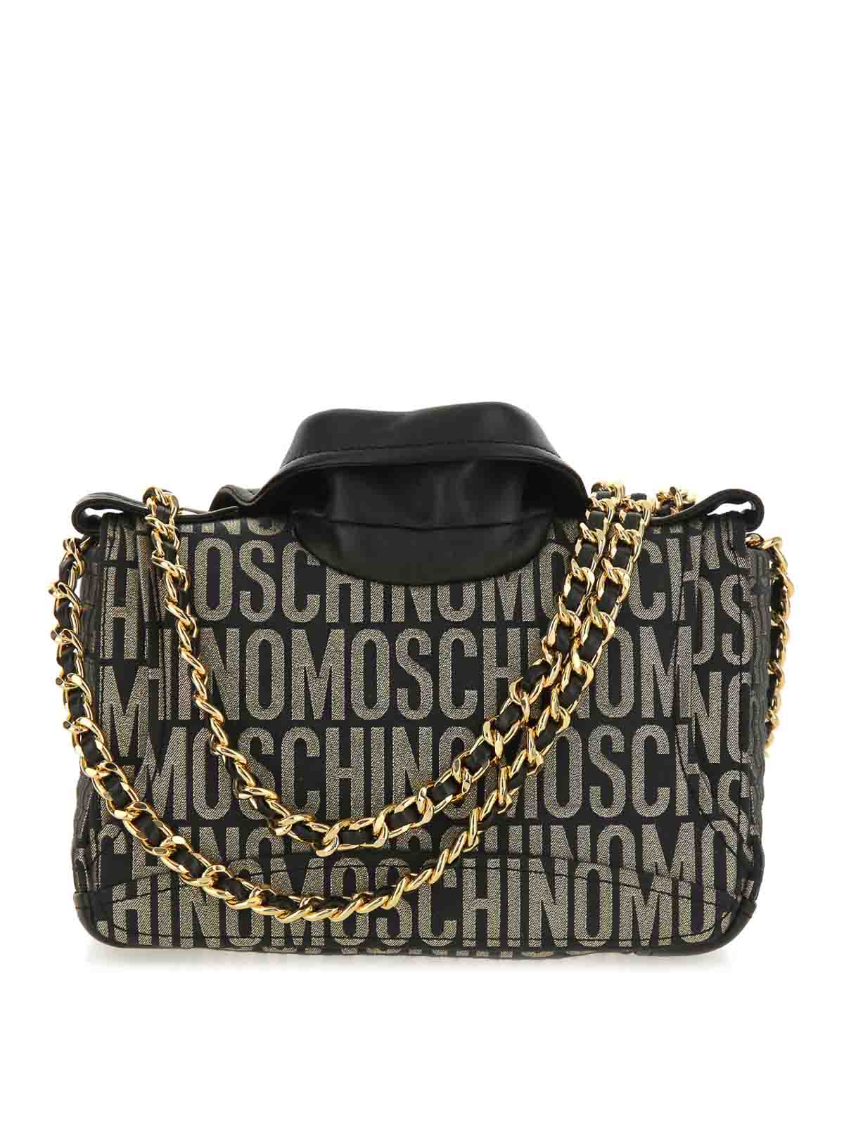 Biker Logo Lurex 74288269A1555 (MOSCHINO / ハンドバッグ・ショルダーバッグ ) | MOSCHINO (モスキーノ)(2)