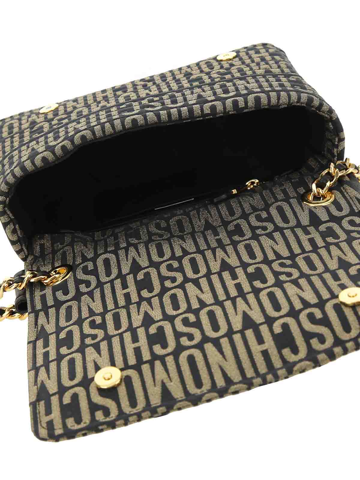Biker Logo Lurex 74288269A1555 (MOSCHINO / ハンドバッグ・ショルダーバッグ ) | MOSCHINO (モスキーノ)(3)