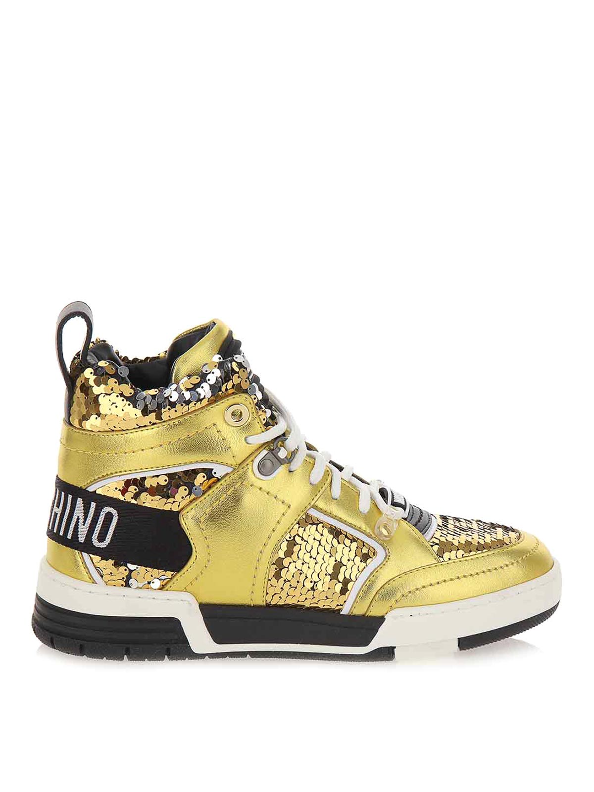 Sequin High Sneakers MA15604G1IM96 (MOSCHINO / スニーカー ) | MOSCHINO (モスキーノ)