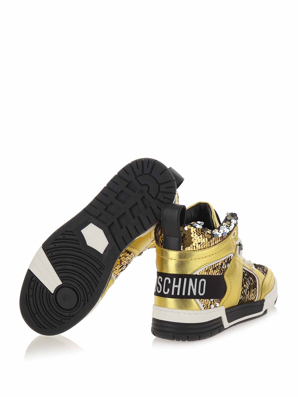 Sequin High Sneakers MA15604G1IM96 (MOSCHINO / スニーカー ) | MOSCHINO (モスキーノ)(3)