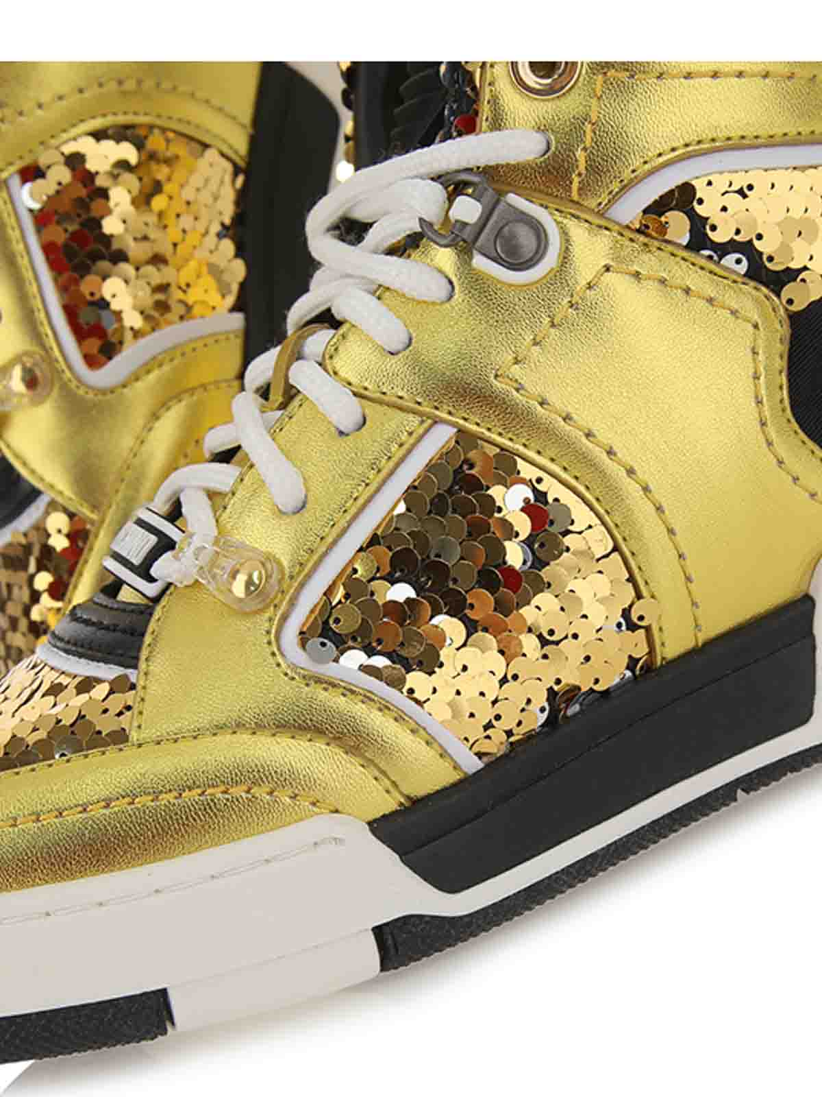 Sequin High Sneakers MA15604G1IM96 (MOSCHINO / スニーカー ) | MOSCHINO (モスキーノ)(5)