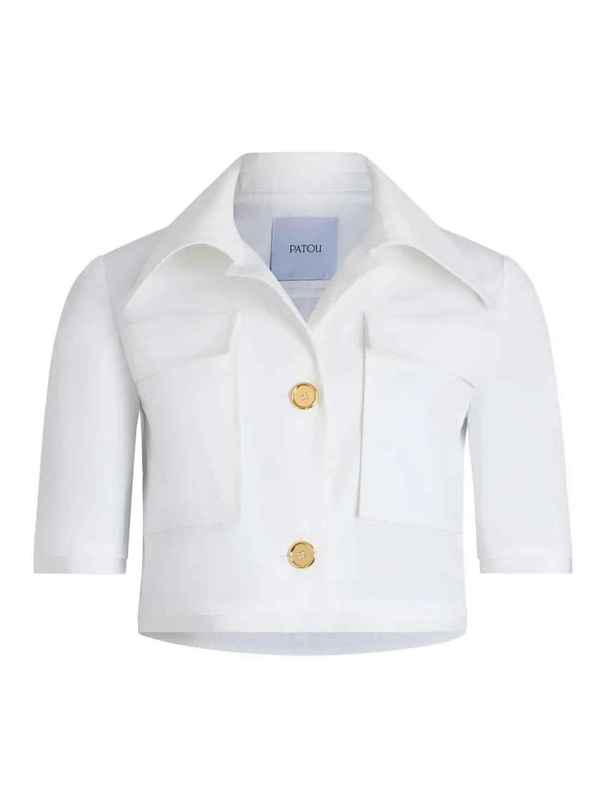 Short Sleeves Cropped Jacket JA0480074001W (Patou / カジュアルジャケット・ベスト ) | Patou (パトゥ)