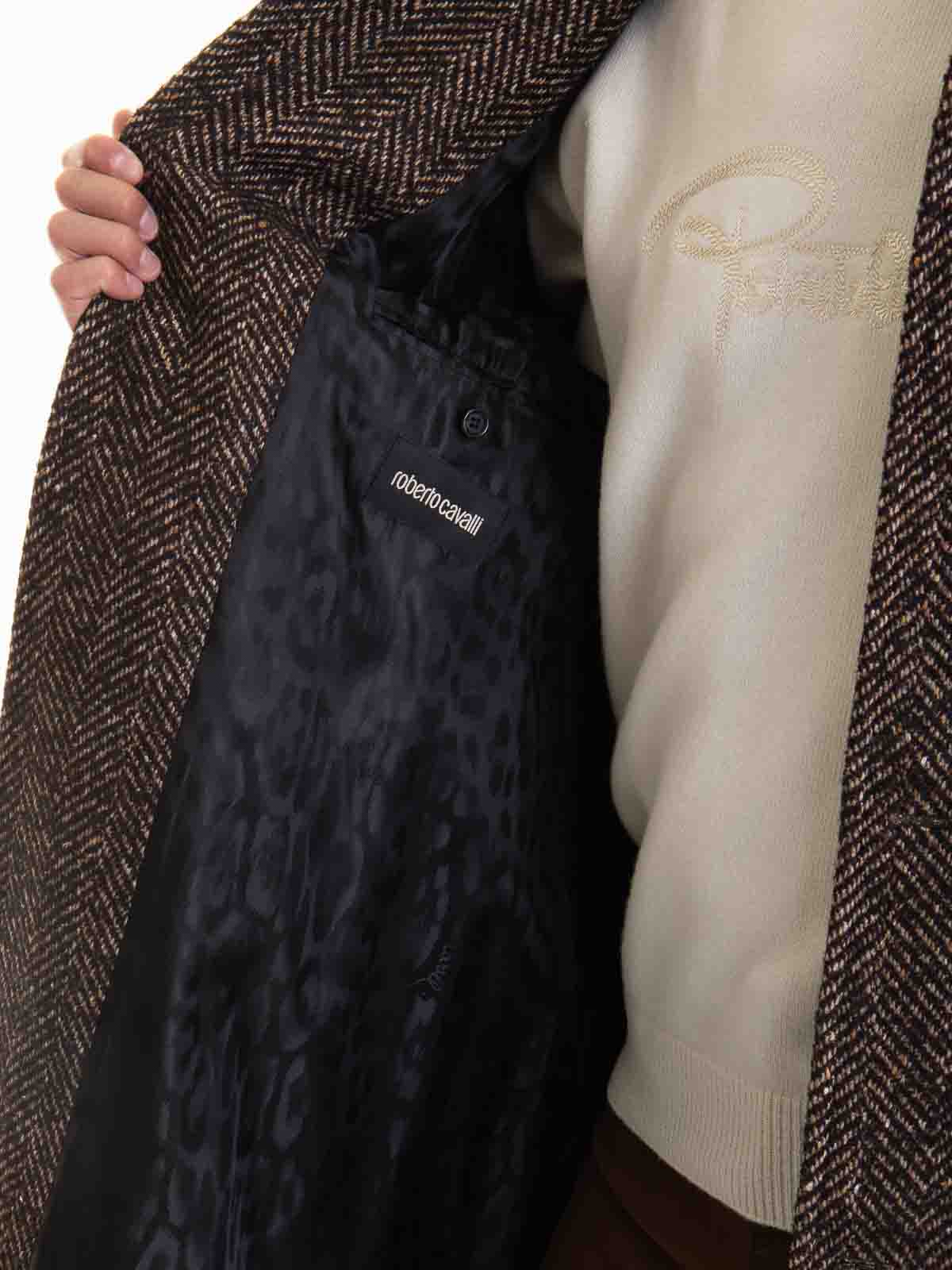 Coat TRT520WP053D9913 (roberto cavalli / コート ) | roberto cavalli (ロベルト カヴァリ)(4)