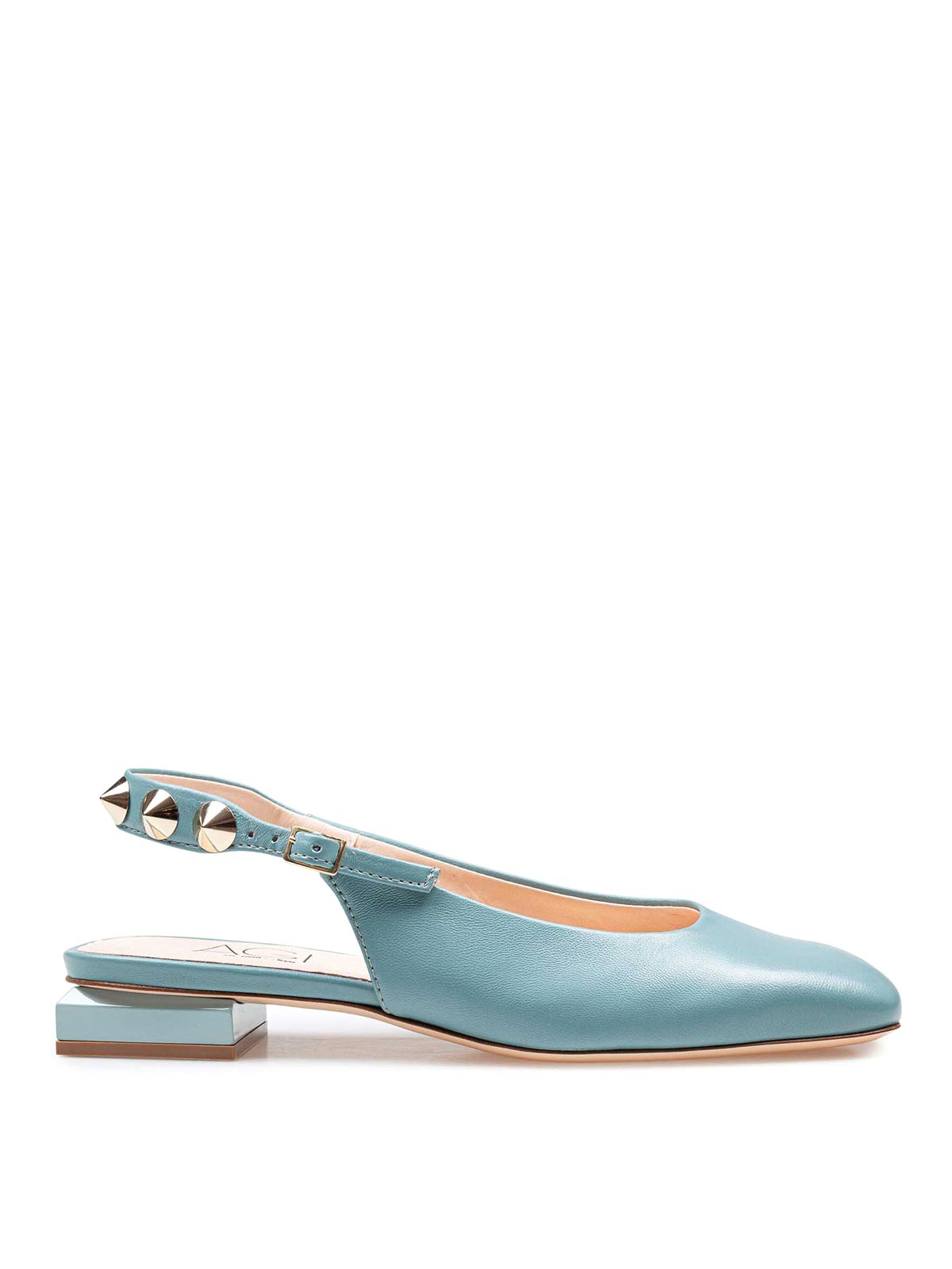 SLINGback Angie L Spike in Match color color D557007PCSOFTY0442 (AGL / フラットシューズ ) | AGL (エージーエル)