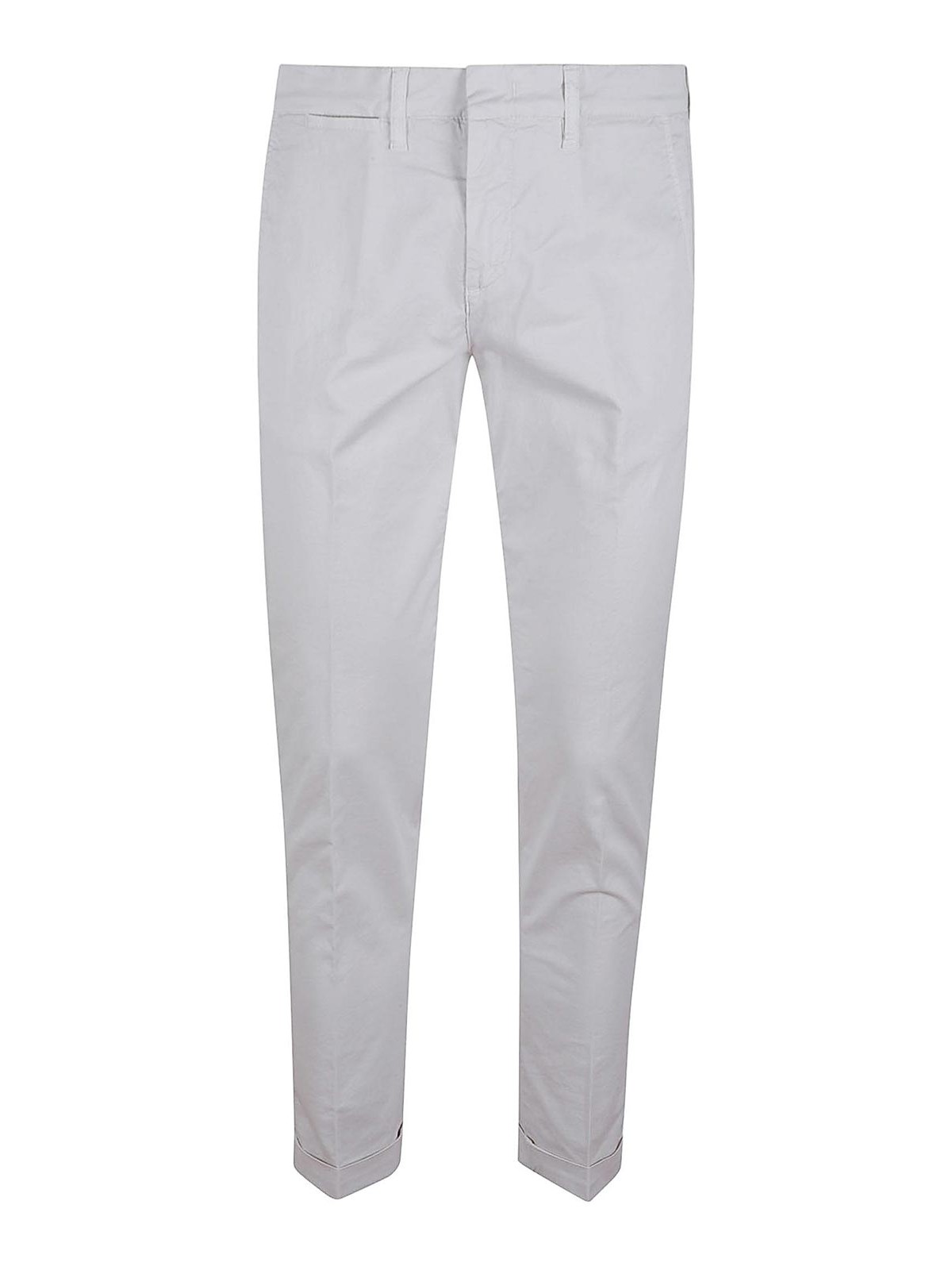 Stretch cotton satin trousers NTM86501877GURB209 (Fay / パンツ ) | Fay (フェイ)