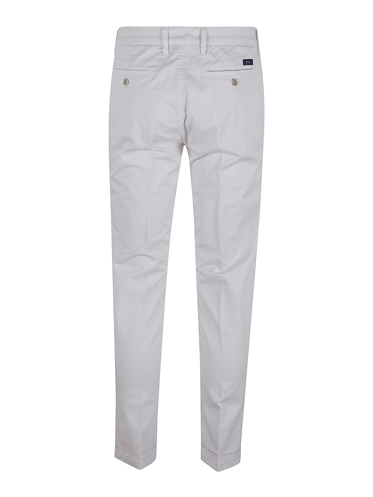 Stretch cotton satin trousers NTM86501877GURB209 (Fay / パンツ ) | Fay (フェイ)(1)
