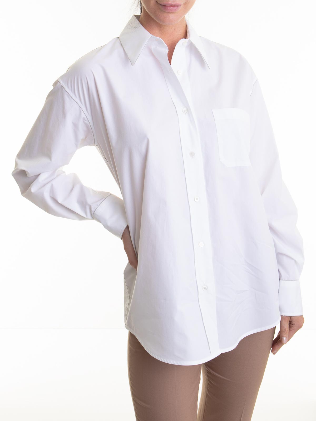 Shirt CAD224F416L076000021 (FABIANA FILIPPI / シャツ・ブラウス ) | FABIANA FILIPPI (ファビアナフィリッピ)(4)