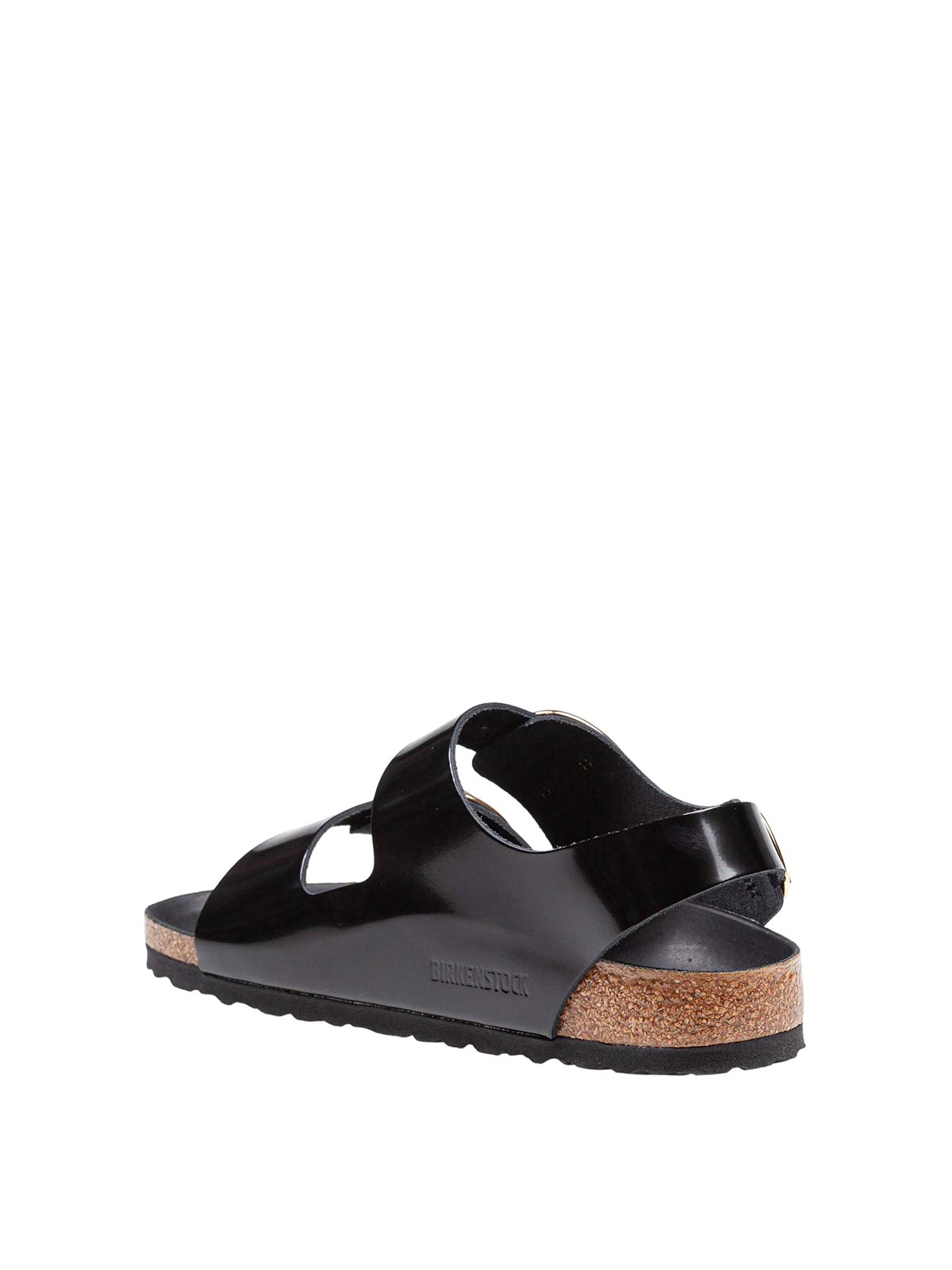 Sandal Milan Big Buckle Black lacquered skin 1024211 (BIRKENSTOCK / サンダル ) | BIRKENSTOCK (ビルケンシュトック)(2)
