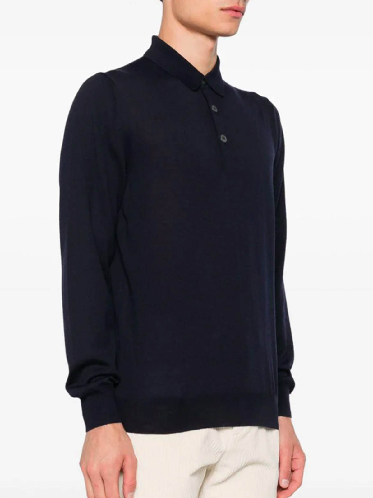 Wool Polo IVLPML38IV63040850 (LARDINI / ニット・セーター・カーディガン ) | LARDINI (ラルディーニ)(1)