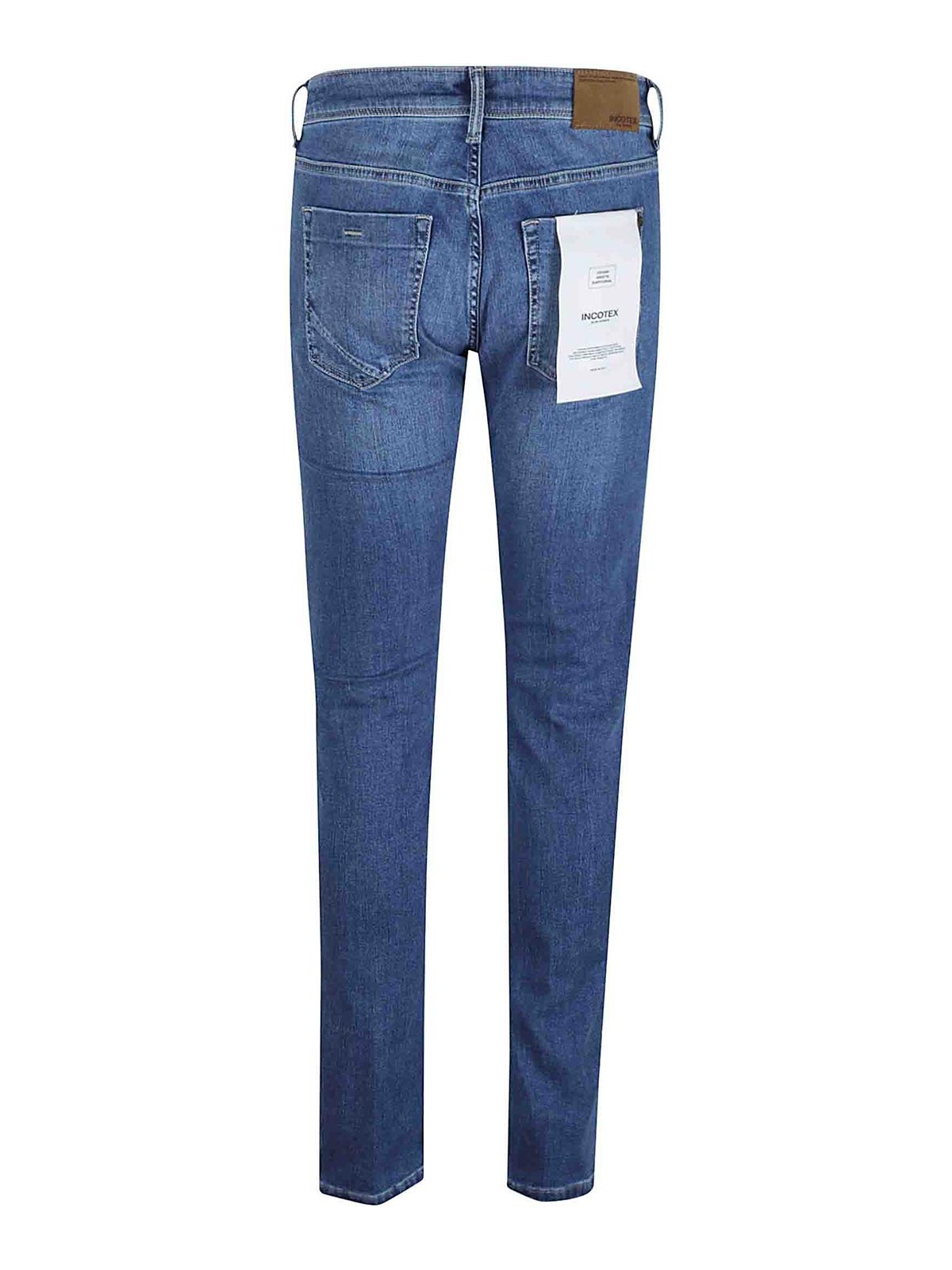 Pantalone In Cotone Denim Stretch BDPS000400918WASH (INCOTEX / ジーンズ ) | INCOTEX (インコテックス)(1)