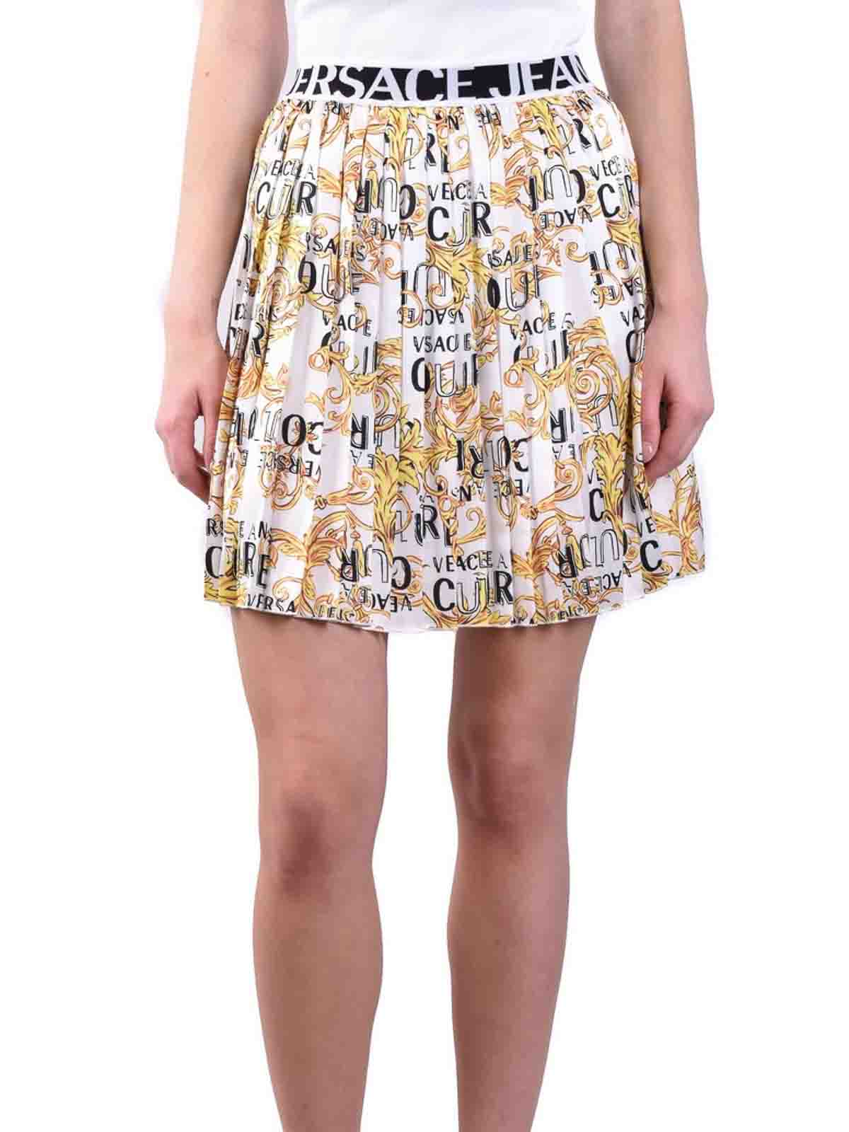 Skirt 74HAE82074DP820 (VERSACE JEANS COUTURE / スカート ) | VERSACE JEANS COUTURE (ヴェルサーチェ ジーンズ クチュール)(1)