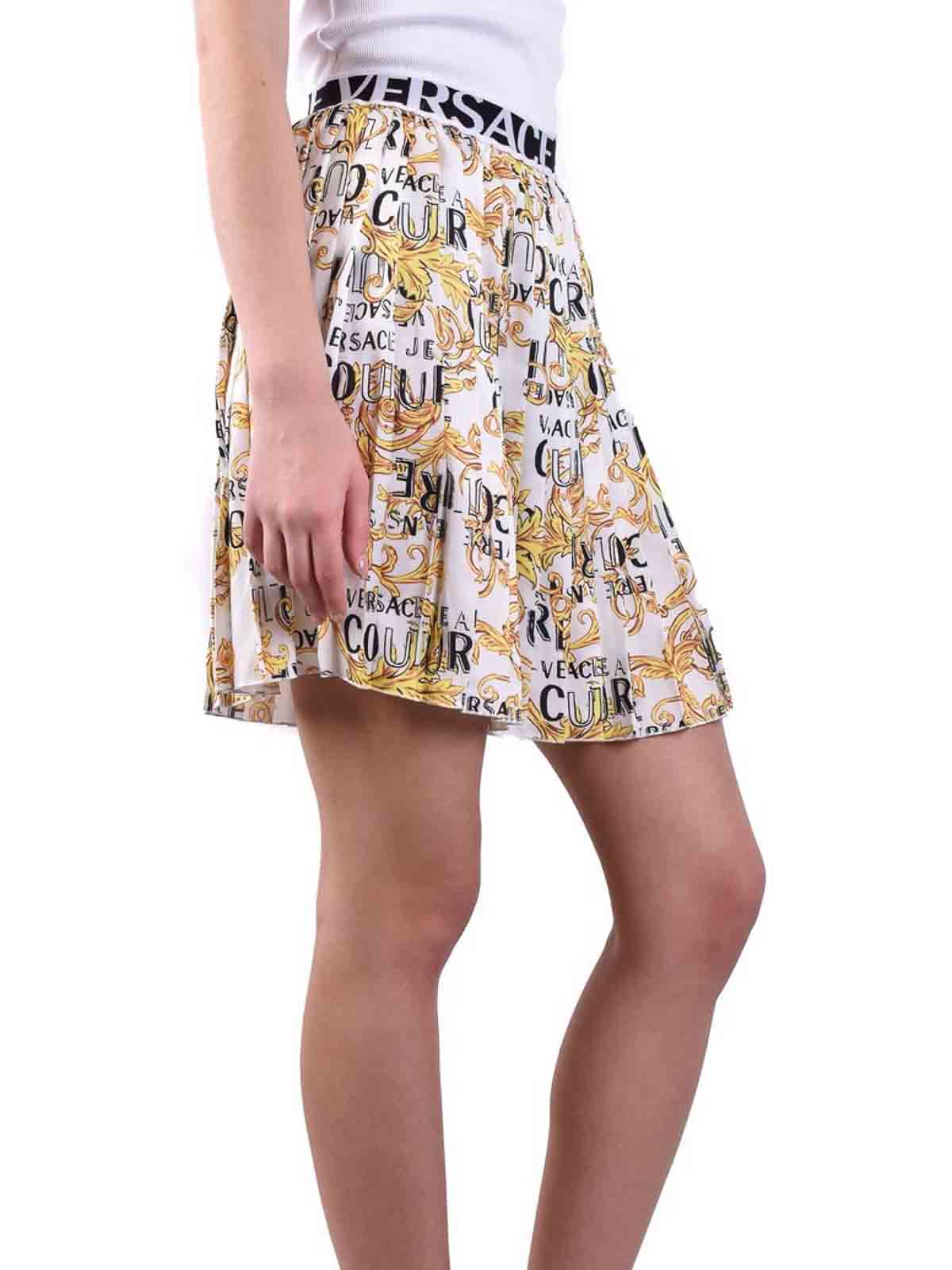 Skirt 74HAE82074DP820 (VERSACE JEANS COUTURE / スカート ) | VERSACE JEANS COUTURE (ヴェルサーチェ ジーンズ クチュール)(2)