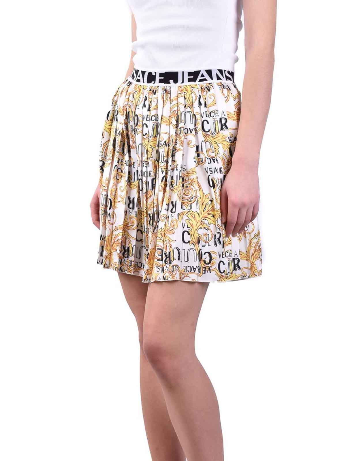 Skirt 74HAE82074DP820 (VERSACE JEANS COUTURE / スカート ) | VERSACE JEANS COUTURE (ヴェルサーチェ ジーンズ クチュール)(3)