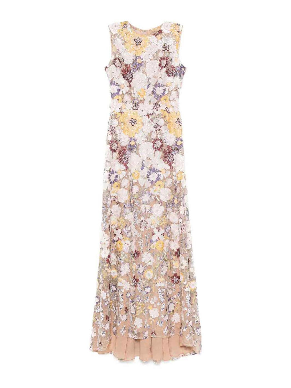 Midi dress SS2562YELLOWOFF (COSTARELLOS / ワンピース・ドレス・オールインワン ) | COSTARELLOS (コスタレロス)