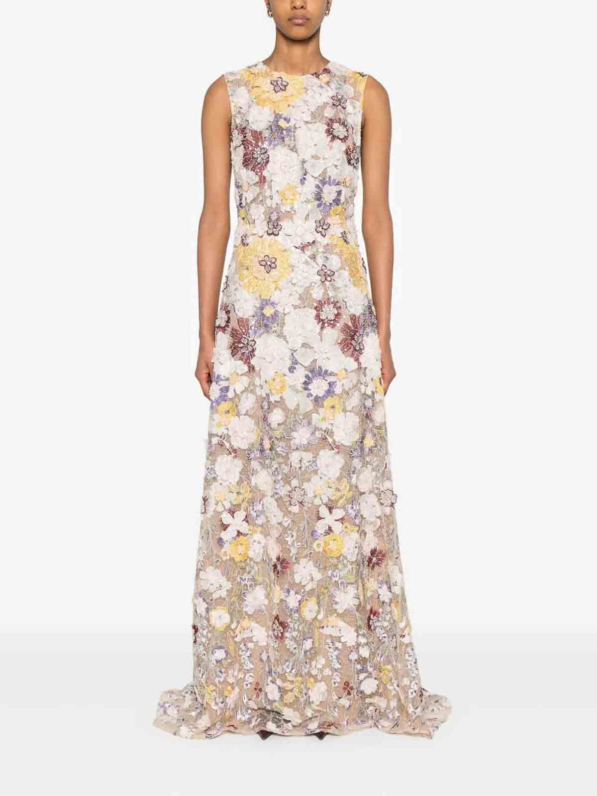 Midi dress SS2562YELLOWOFF (COSTARELLOS / ワンピース・ドレス・オールインワン ) | COSTARELLOS (コスタレロス)(1)