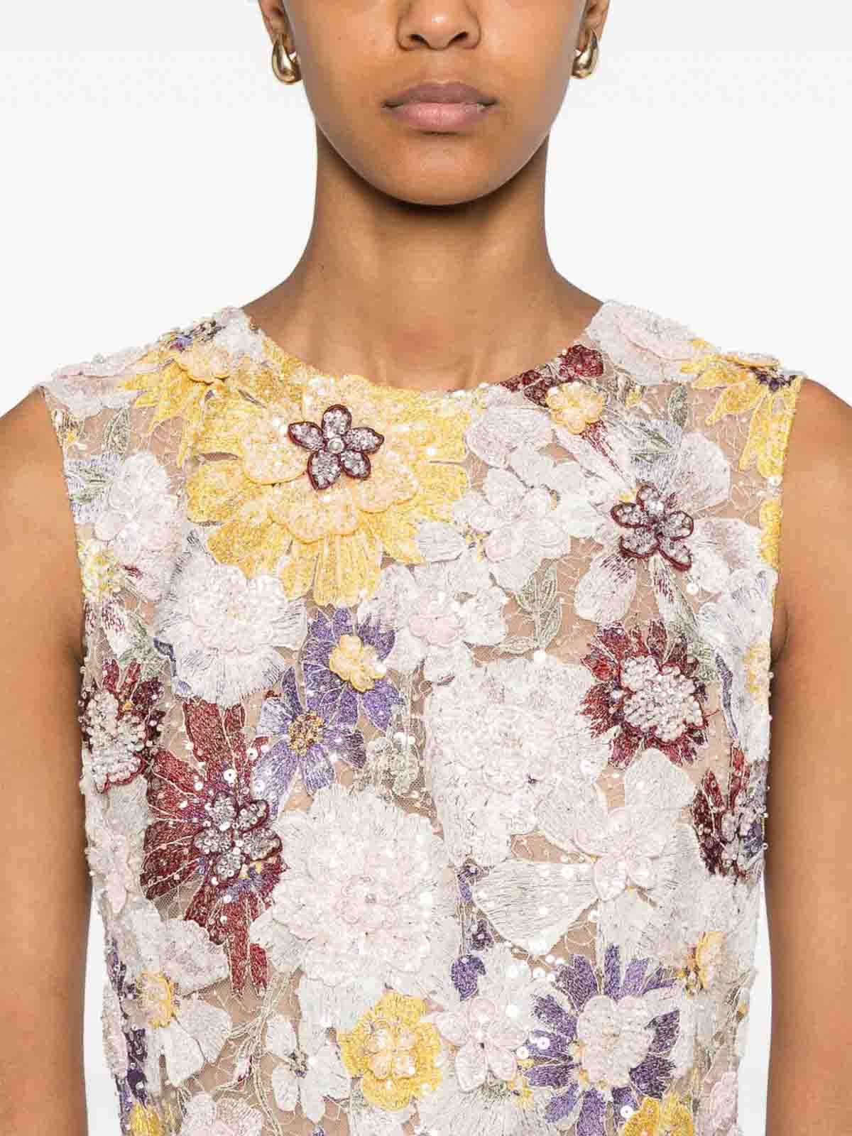 Midi dress SS2562YELLOWOFF (COSTARELLOS / ワンピース・ドレス・オールインワン ) | COSTARELLOS (コスタレロス)(2)