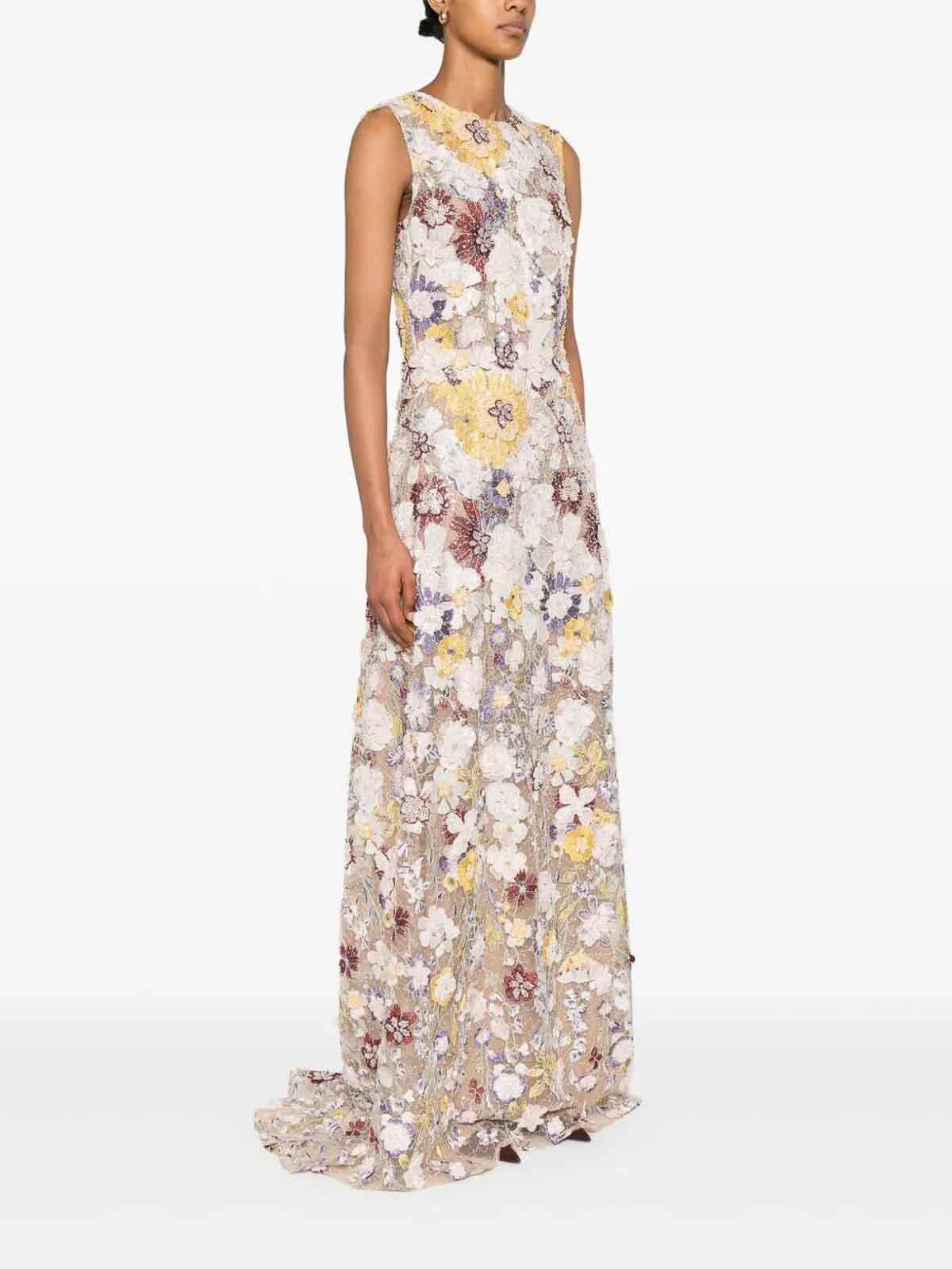 Midi dress SS2562YELLOWOFF (COSTARELLOS / ワンピース・ドレス・オールインワン ) | COSTARELLOS (コスタレロス)(3)