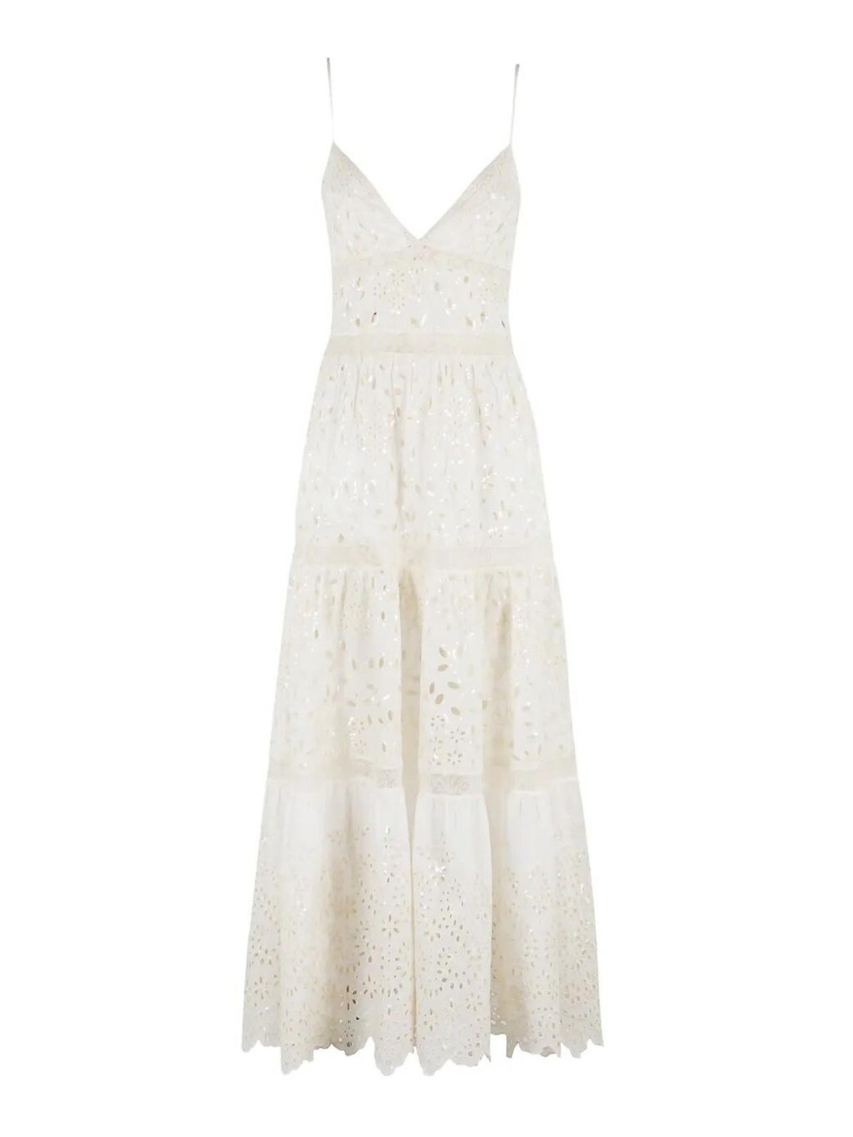 Long s/sleeve dress D46EQ001EN3MF301 (ERMANNO SCERVINO / ワンピース・ドレス・オールインワン ) | ERMANNO SCERVINO (エルマンノ シェルヴィーノ)