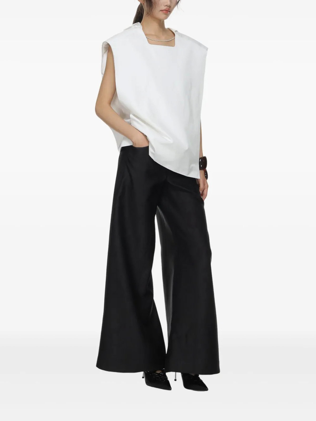 Square Top In Duchesse 6251K21294ORCHID (carven / タンクトップ・キャミソール ) | carven (カルヴェン)(1)