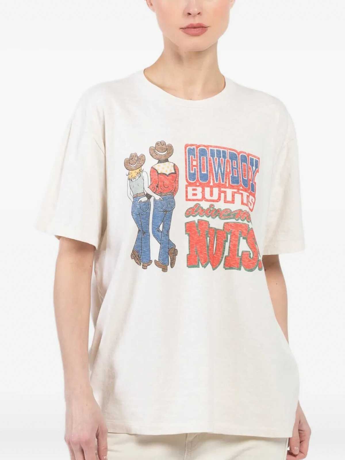 Boyfriend Tee Cowboy Butts 02402WBFG001VINTAGE (RE/DONE / Tシャツ・カットソー ) | RE/DONE (リダン)(4)