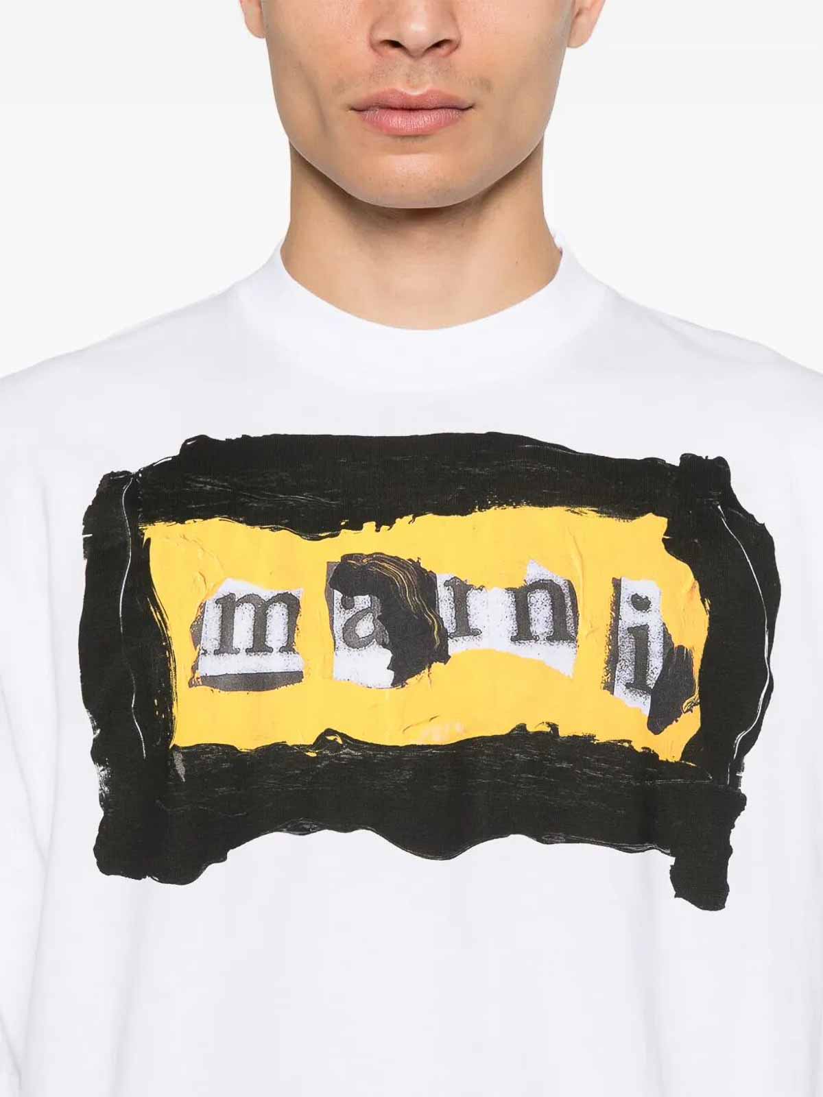T-Shirt Mc HUMU0223RPUSCX9400W01 (Marni / Tシャツ・カットソー ) | Marni (マルニ)(1)