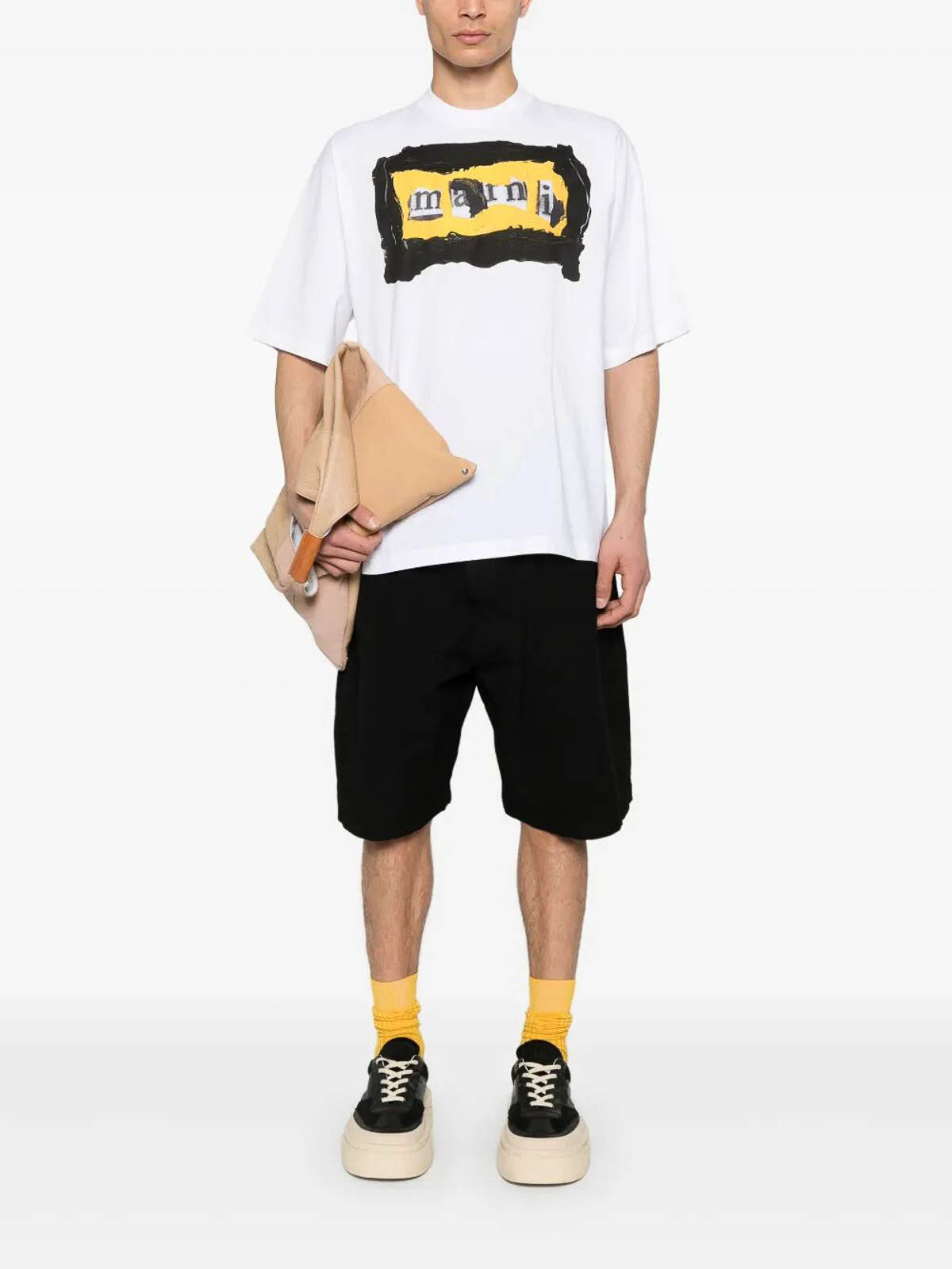 T-Shirt Mc HUMU0223RPUSCX9400W01 (Marni / Tシャツ・カットソー ) | Marni (マルニ)(3)