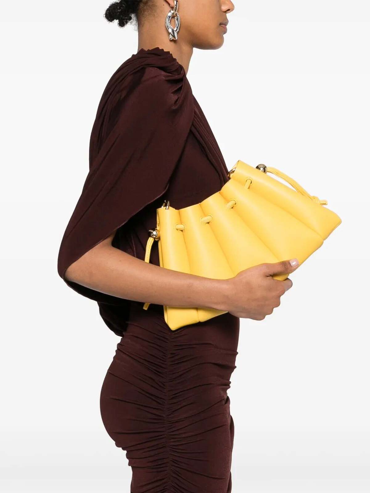 Dafne Vegan Fabric TMSR25DFN107TURMERIC (THEMOIRè / ハンドバッグ・ショルダーバッグ ) | THEMOIRè (テモワール)(1)