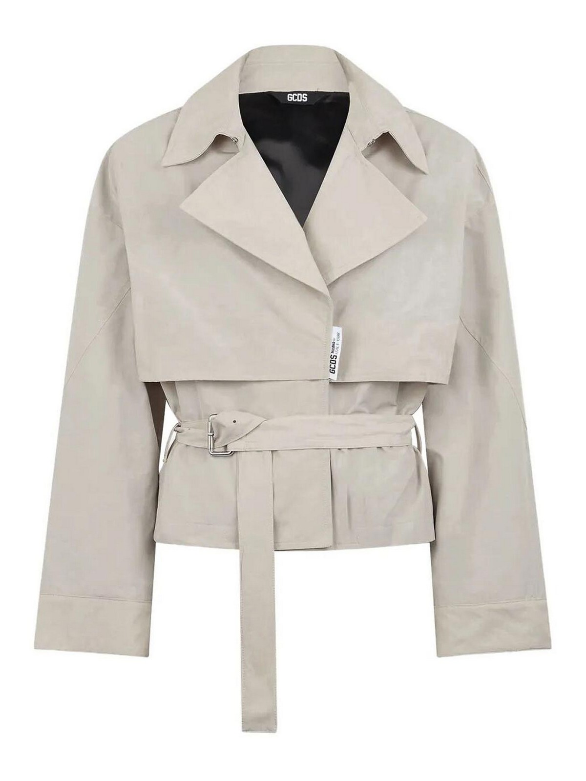Nylon Belt Short Trench B1CW0701TL630 (GCDS / コート・ダウン ) | GCDS (ジーシーディーエス)