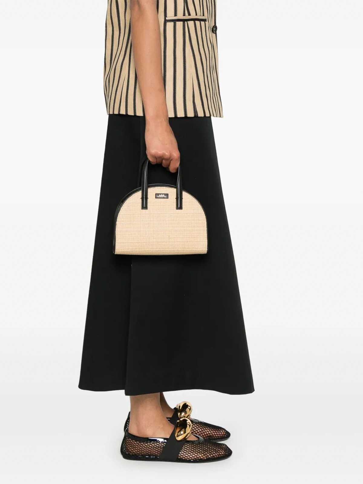 Tote Demi Lune Small COHHQF61942TBK (A.P.C. / ハンドバッグ・ショルダーバッグ ) | A.P.C. (アーペーセー)(4)