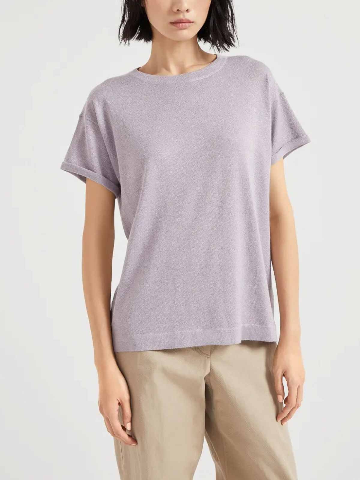 Laminated Sweater M41810000C9101 (Brunello Cucinelli / ニット・セーター・カーディガン ) | Brunello Cucinelli (ブルネロ・クチネリ)(1)