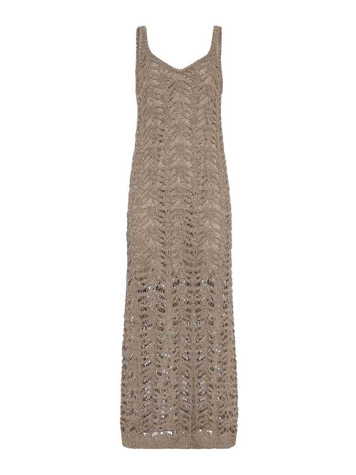 Lace Dress MGD562A92C3765 (Brunello Cucinelli / ワンピース・ドレス・オールインワン ) | Brunello Cucinelli (ブルネロ・クチネリ)
