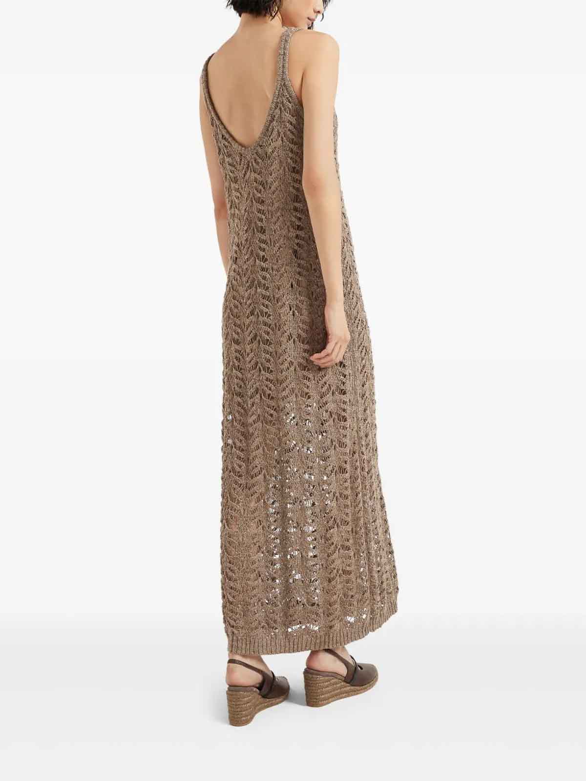 Lace Dress MGD562A92C3765 (Brunello Cucinelli / ワンピース・ドレス・オールインワン ) | Brunello Cucinelli (ブルネロ・クチネリ)(3)