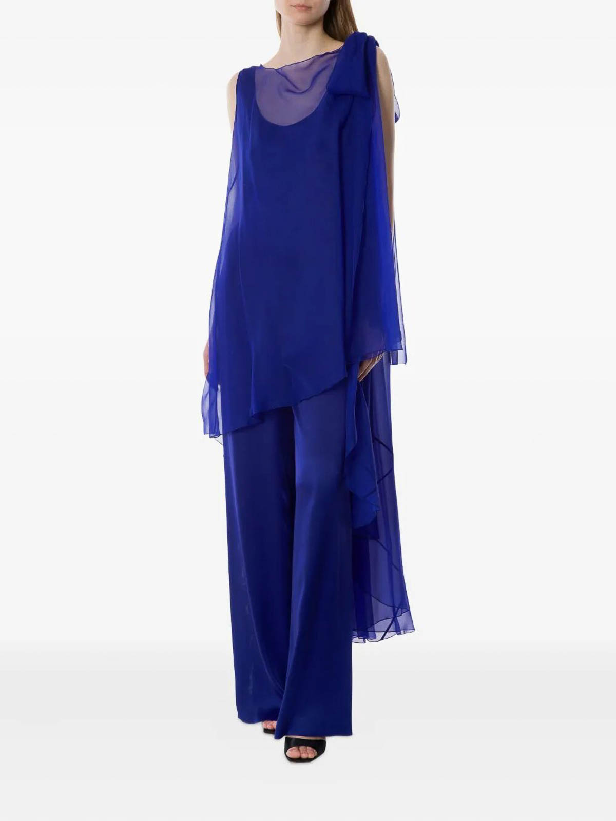 Blue jumpsuit 251M047001190280 (ALBERTA FERRETTI / ワンピース・ドレス・オールインワン ) | ALBERTA FERRETTI (アルベルタ フェレッティ)(1)