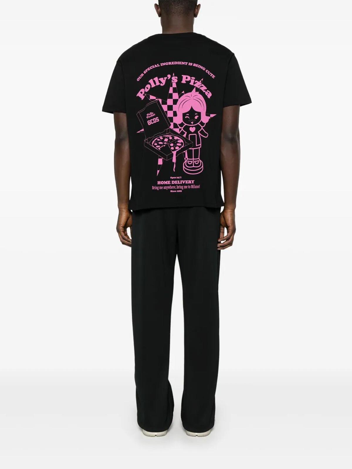 Polly Pocket Pizza Oversize Tshirt B1MM2305JH999 (GCDS / Tシャツ・カットソー ) | GCDS (ジーシーディーエス)(1)