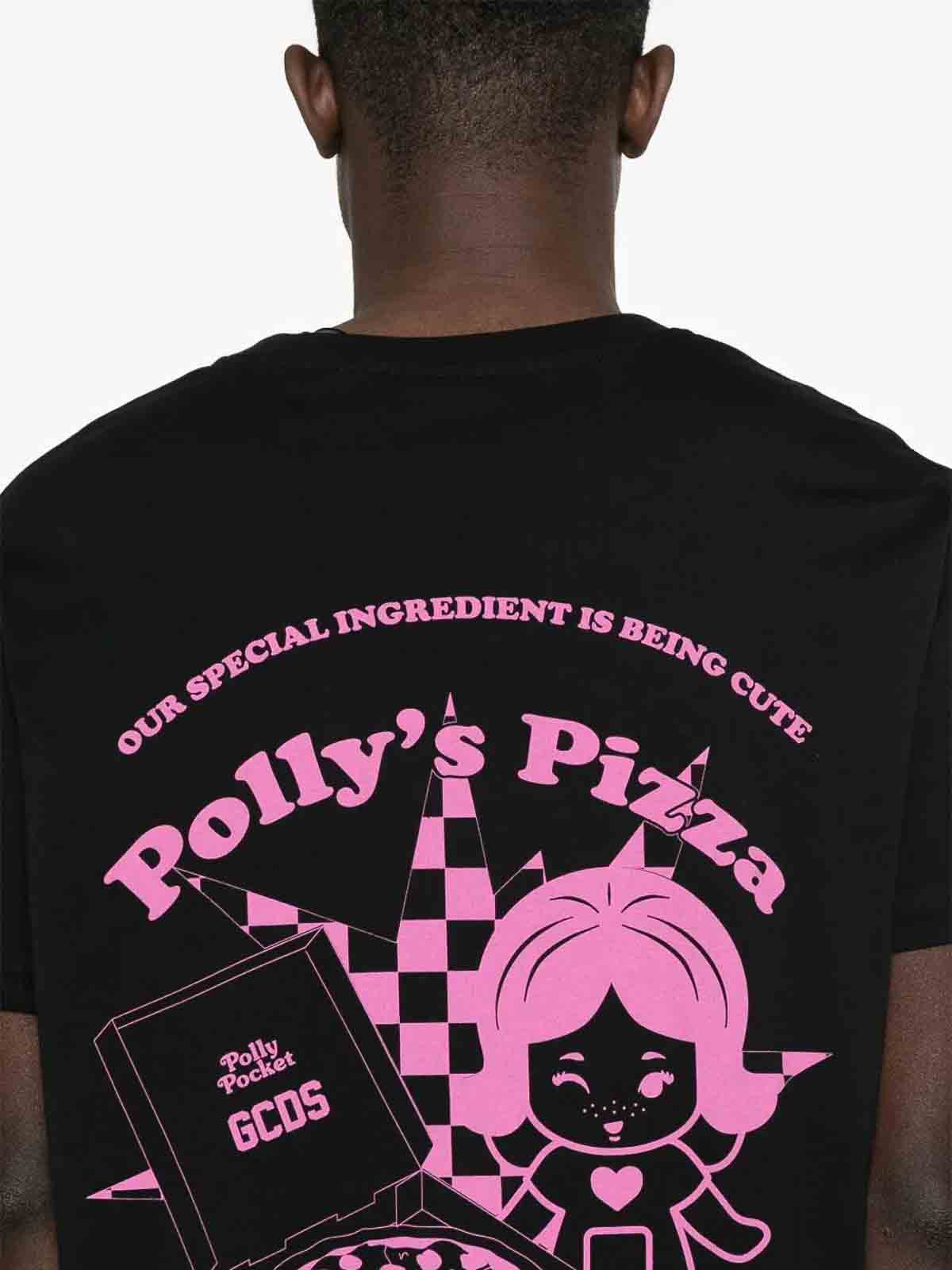 Polly Pocket Pizza Oversize Tshirt B1MM2305JH999 (GCDS / Tシャツ・カットソー ) | GCDS (ジーシーディーエス)(3)