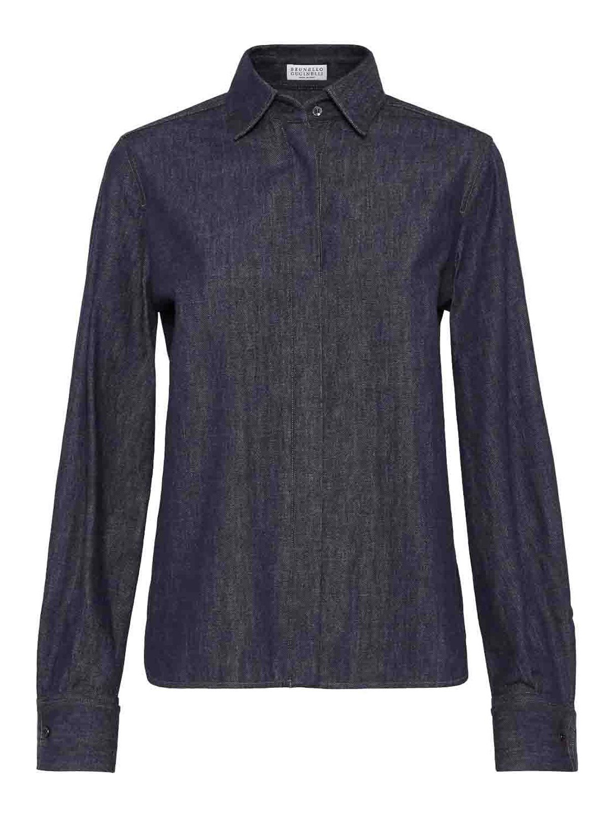 Denim Shirt MA782MM606C001 (Brunello Cucinelli / シャツ・ブラウス ) | Brunello Cucinelli (ブルネロ・クチネリ)