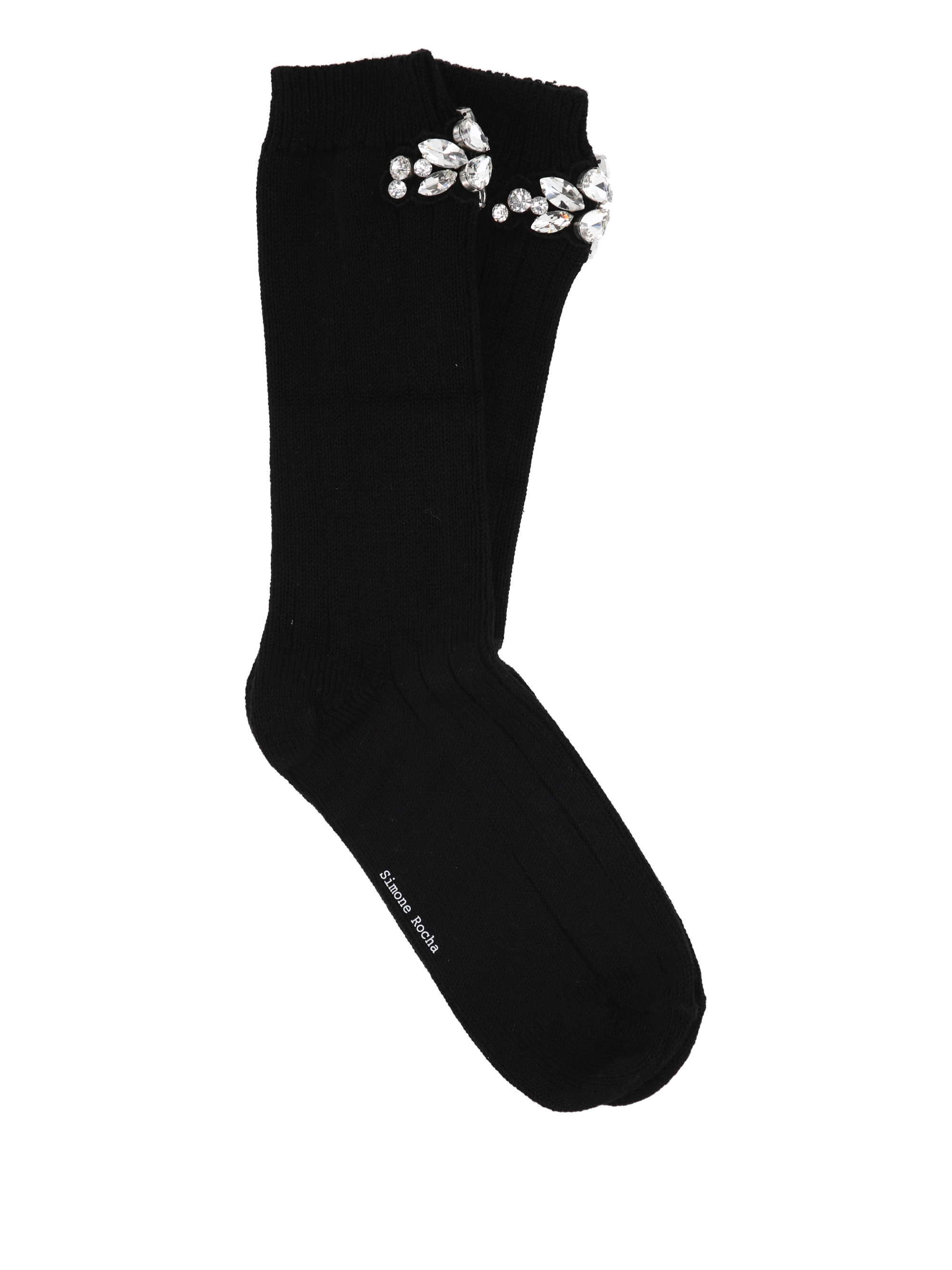 Simone Rocha Underwear SOCK54BLACKCRYSTAL (Simone Rocha / アンダーウェア ) | Simone Rocha (シモーネロシャ)