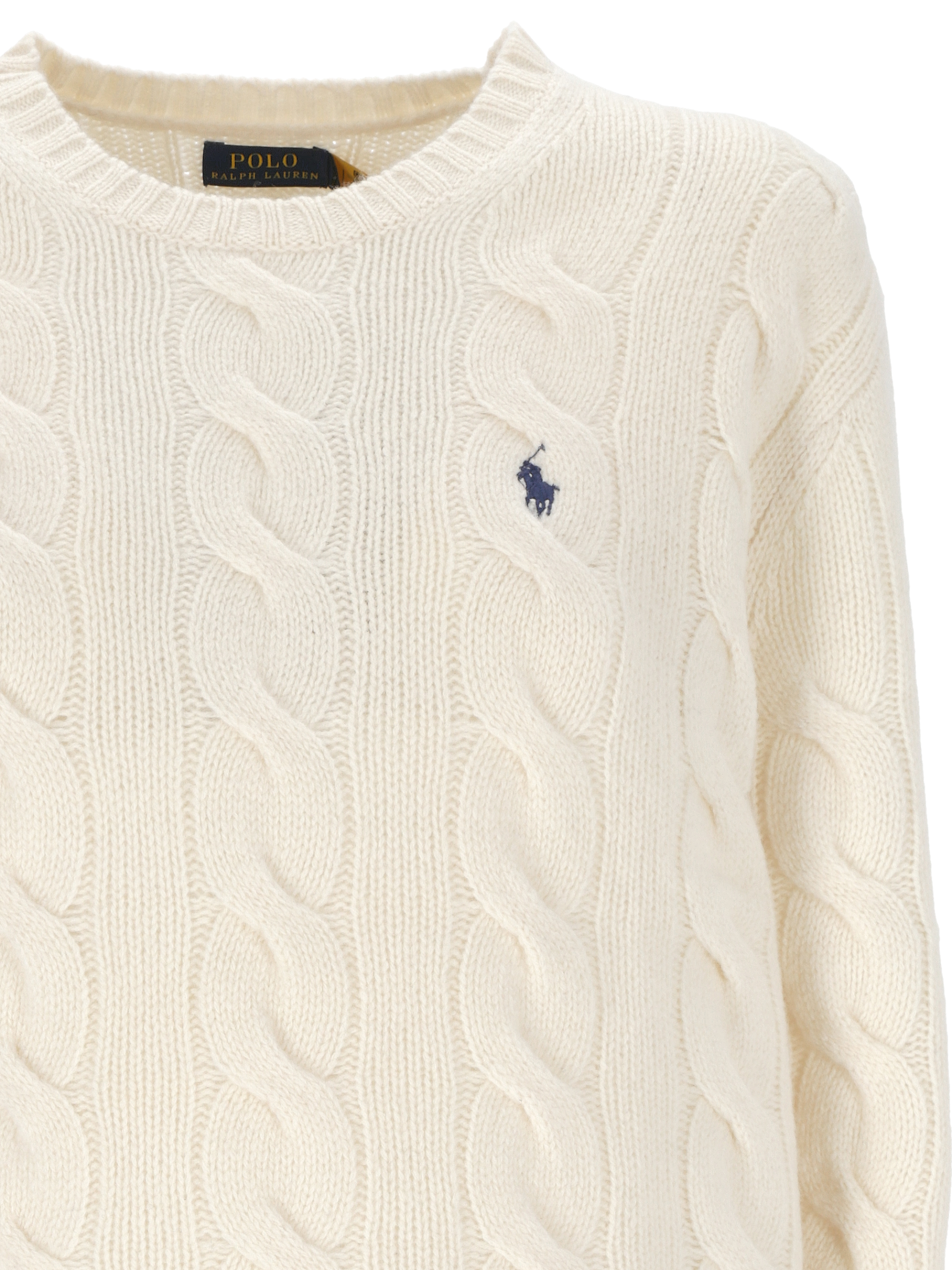 Polo Ralph Lauren Sweaters White 211926543001 (Polo Ralph Lauren / ニット・セーター・カーディガン ) | Polo Ralph Lauren (ポロ ラルフ ローレン)(1)