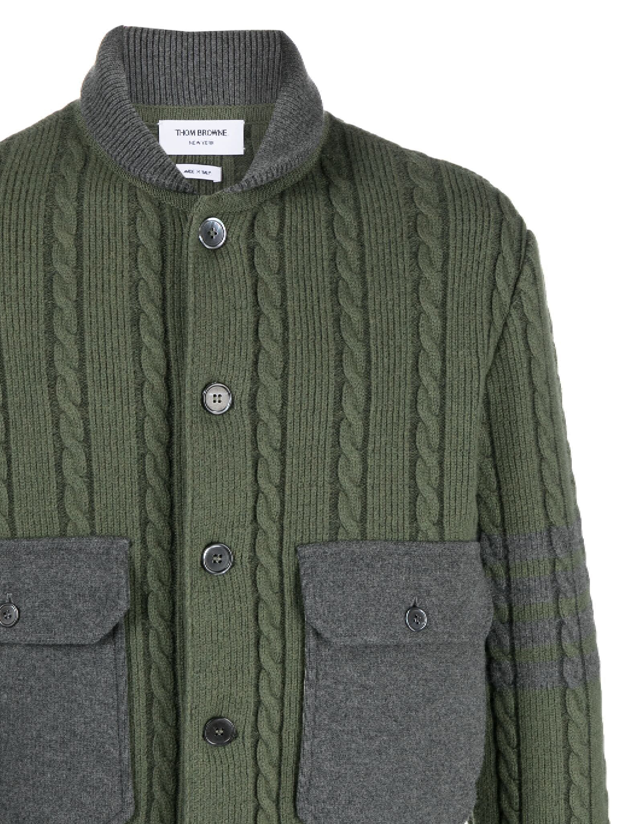 Thom Browne Sweaters MKJ119BY1019322 (Thom Browne / ニット・セーター・カーディガン ) | Thom Browne (トム・ブラウン)(1)
