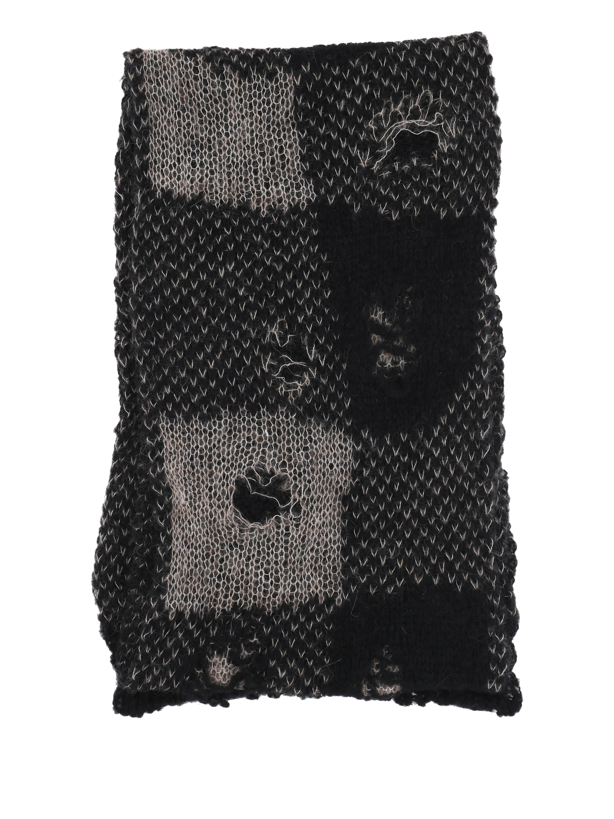 Our Legacy Scarfs A4248PBBlackDestructiveGingham (OUR LEGACY / スカーフ・マフラー ) | OUR LEGACY (アワーレガシー)
