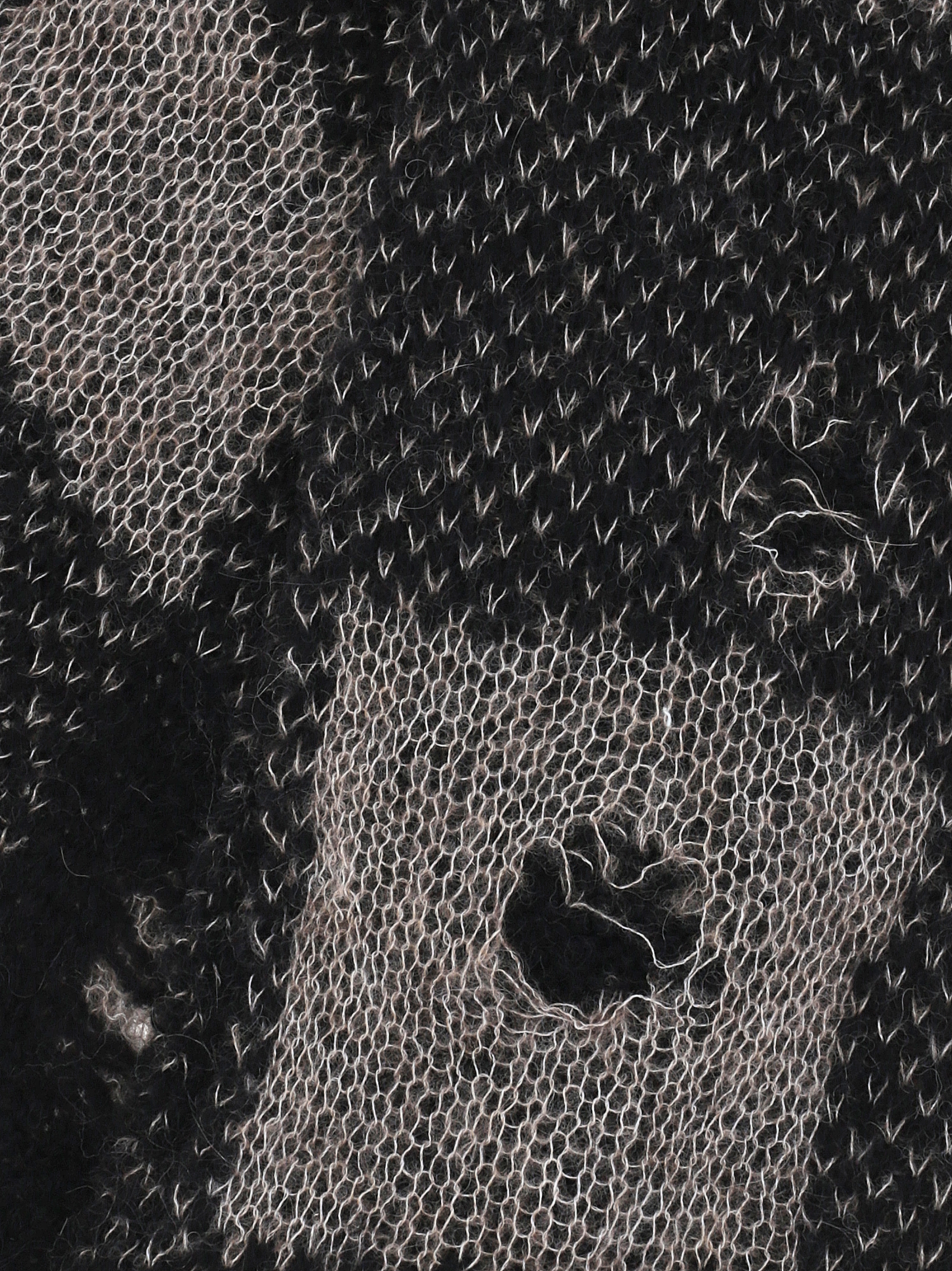 Our Legacy Scarfs A4248PBBlackDestructiveGingham (OUR LEGACY / スカーフ・マフラー ) | OUR LEGACY (アワーレガシー)(1)