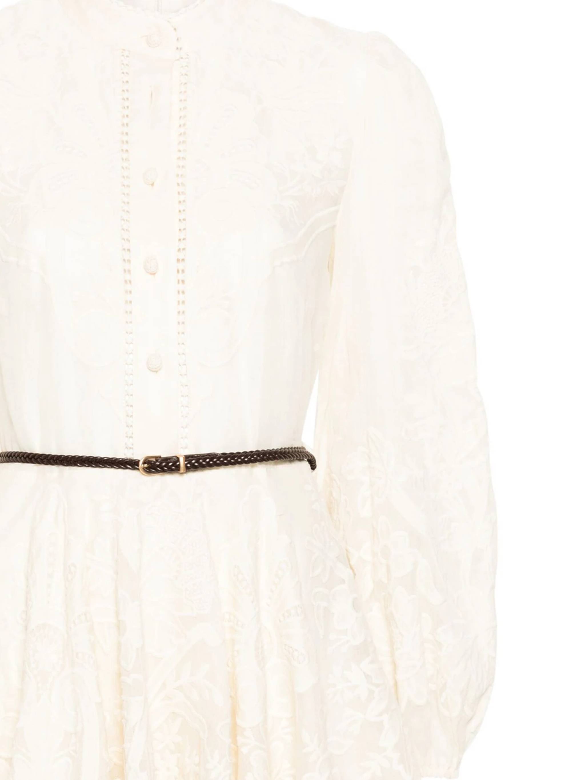 Zimmermann Dresses White 1445DSS242CREAM (ZIMMERMANN / ワンピース・ドレス・オールインワン ) | ZIMMERMANN (ジマーマン)(1)