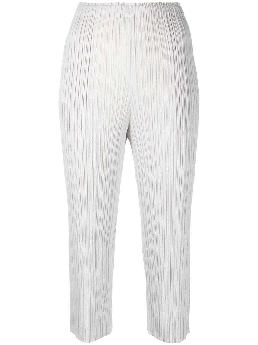 ISSEY MIYAKE PLEATS PLEASE Trousers White PP48JF11010 (PLEATS PLEASE ISSEY MIYAKE / パンツ ) | PLEATS PLEASE ISSEY MIYAKE (プリーツ プリーズ イッセイ ミヤケ)
