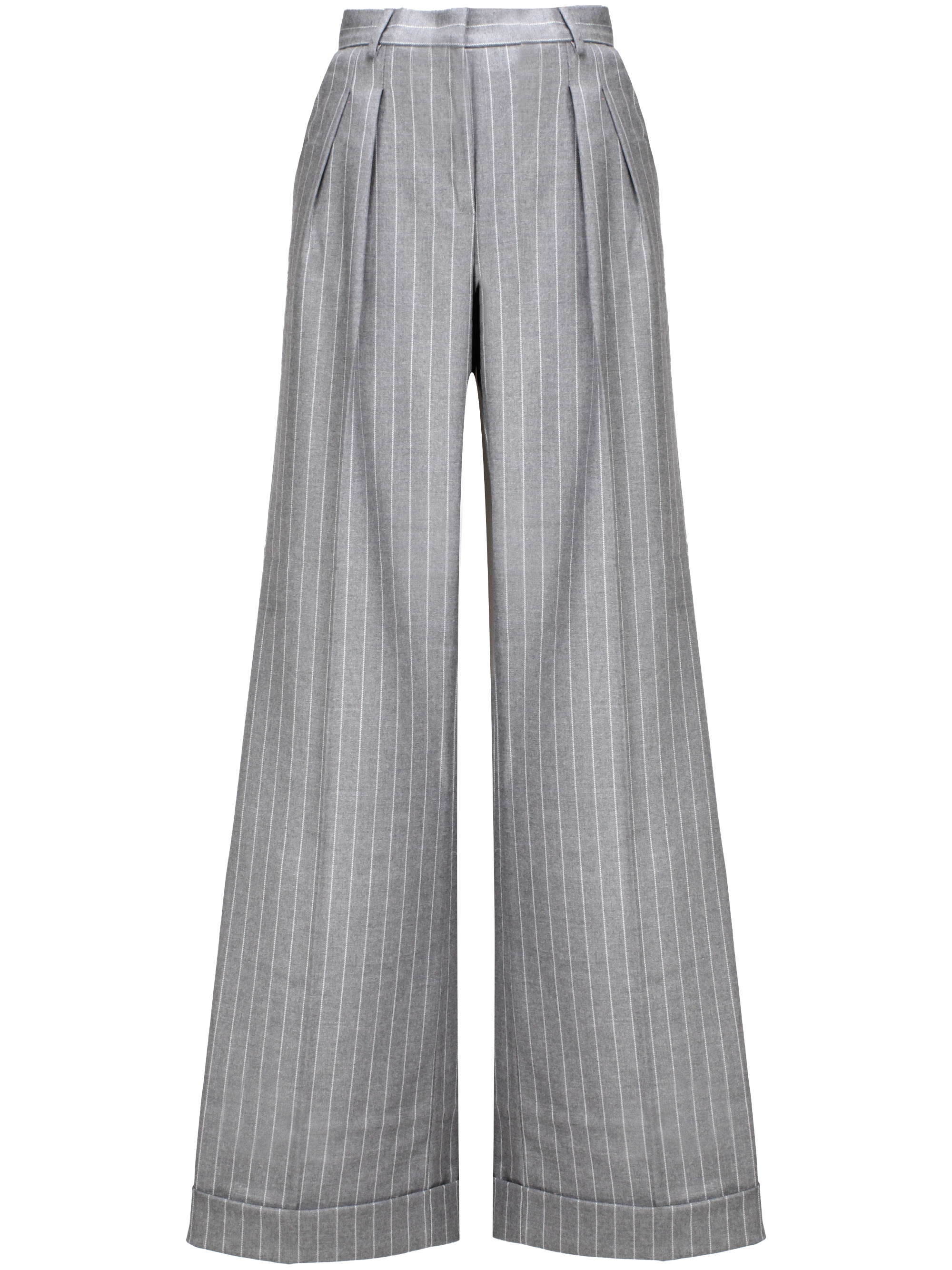 THE ANDAMANE Trousers Grey T160407CTNP227GREYWHITE (THE ANDAMANE / パンツ ) | THE ANDAMANE (アンダマン)