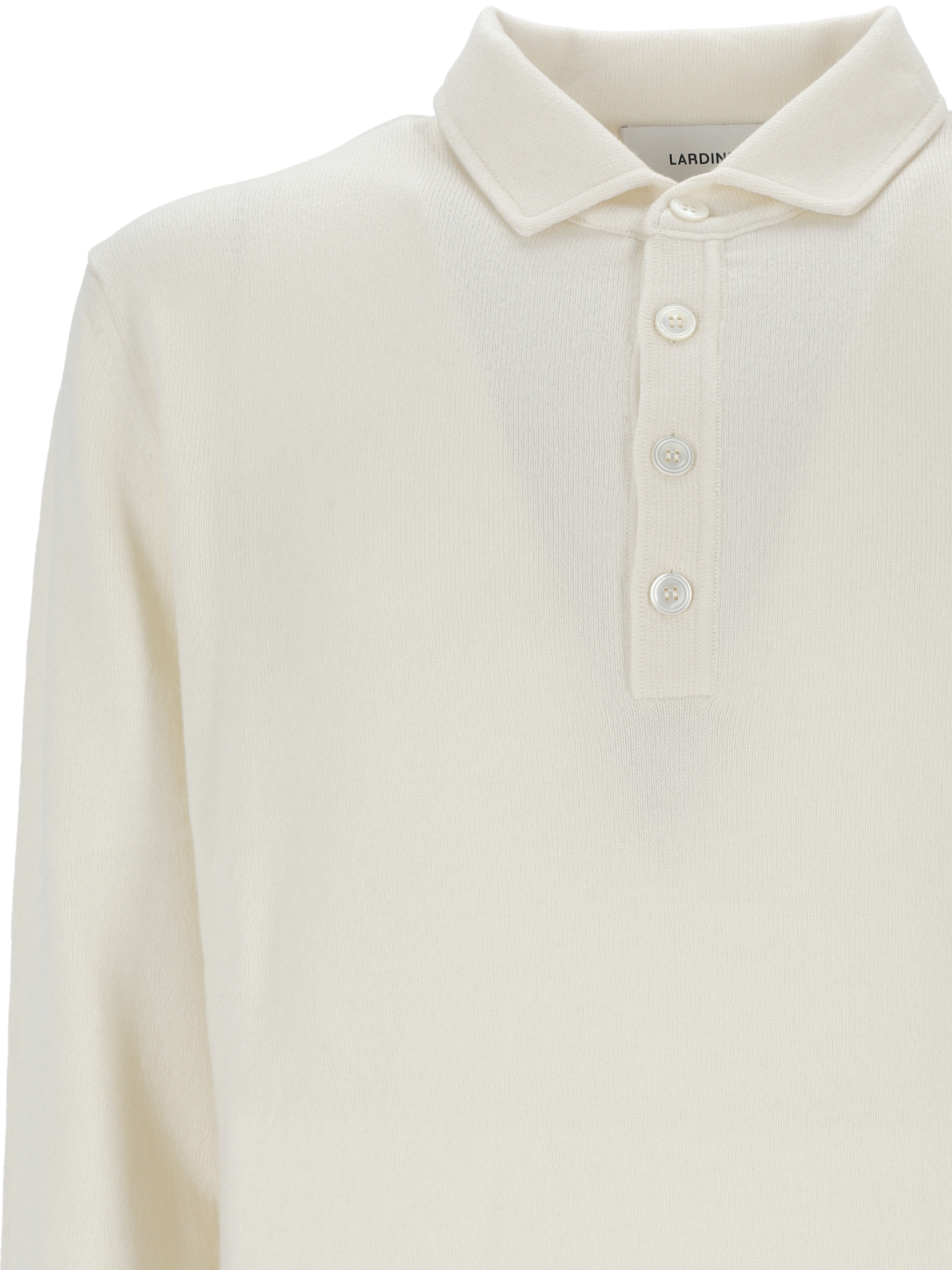 Lardini T-shirts and Polos Cream IVLPML51IV63010100 (LARDINI / ポロシャツ ) | LARDINI (ラルディーニ)(1)