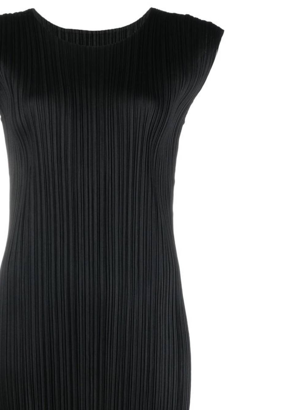 ISSEY MIYAKE PLEATS PLEASE Dresses Black PP48JH11315 (PLEATS PLEASE ISSEY MIYAKE / ワンピース・ドレス・オールインワン ) | PLEATS PLEASE ISSEY MIYAKE (プリーツ プリーズ イッセイ ミヤケ)(1)
