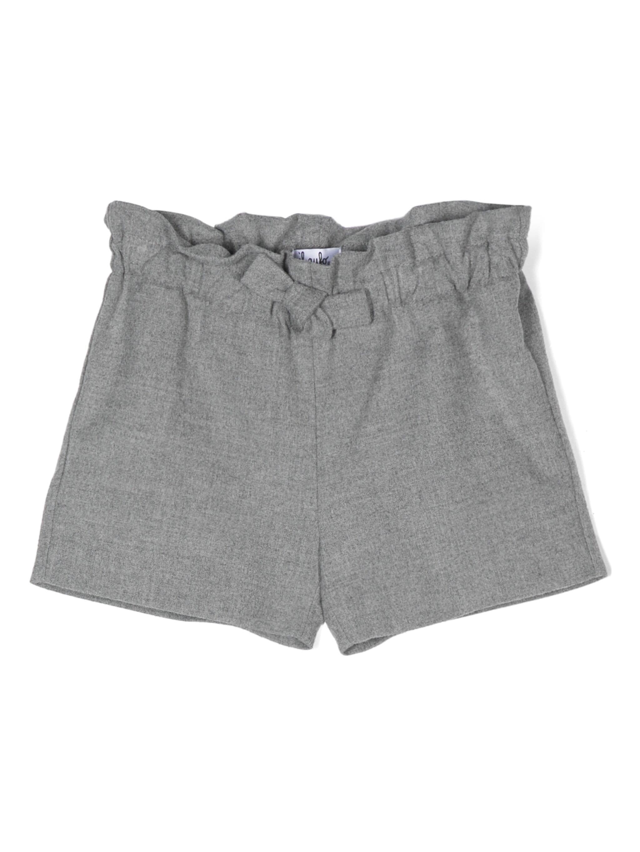 Il Gufo Shorts Grey A24PB114W0003072 (il gufo / ショートパンツ ) | il gufo (イルグッフォ)