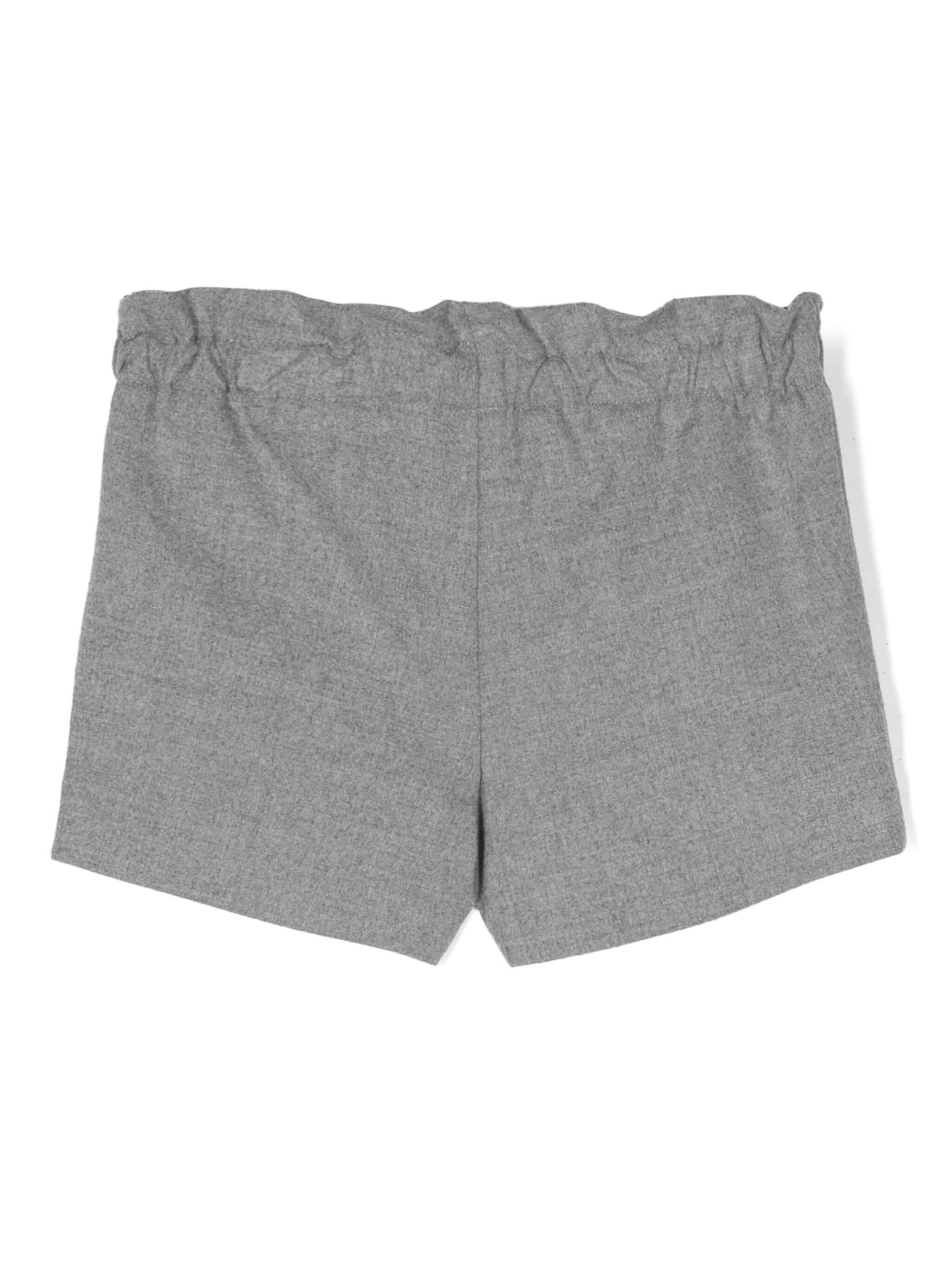 Il Gufo Shorts Grey A24PB114W0003072 (il gufo / ショートパンツ ) | il gufo (イルグッフォ)(2)