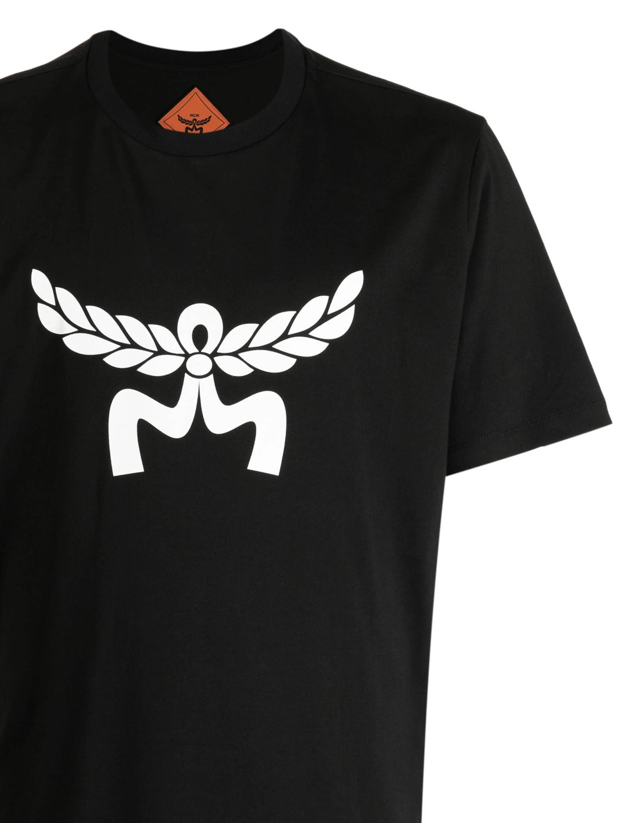 MCM T-shirts and Polos Black MHTESMM05BK (MCM / Tシャツ・カットソー ) | MCM (エムシーエム)(1)
